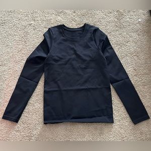 3 Pack- Black, White, and Light Grey Long Sleeve